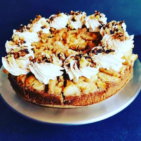 Keto- Low Carb Apfelkuchen